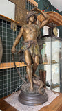 Large Vintage Spelter Figure – After Auguste Moreau