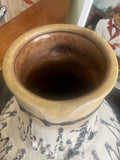 1970s Scheurich Fat Lava Jug Vase – Textured Volcanic Glaze | West German Pottery