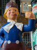 Vintage 1970s Heineken Beer Bar Display Figure – Pub Advertising Statue