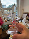 Vintage Soviet Plexiglass Lighthouse Souvenir Paperweight