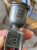 Antique WMF Art Nouveau Metal Candlestick – German Jugendstil c.1910