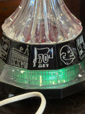 1980s Soviet Rocket Night Light – USSR Commemorative Design – 39cm