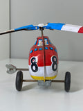 Vintage Japanese tin toy helicopter