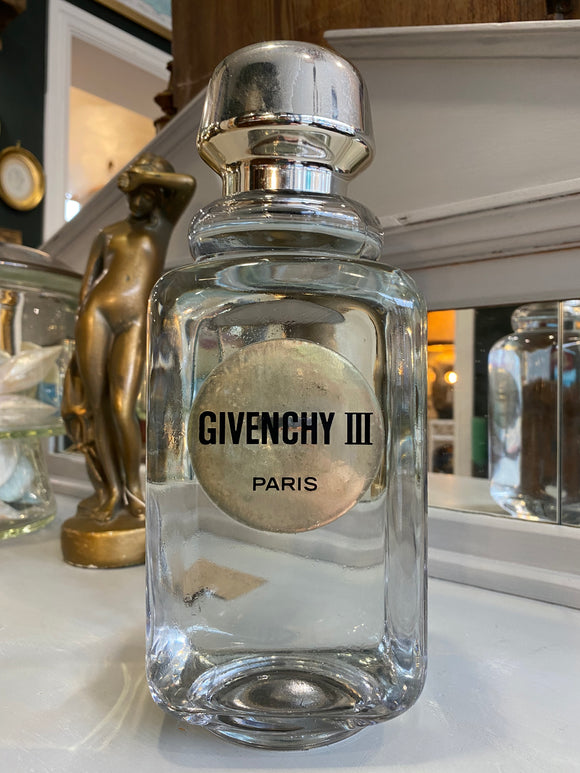 Oversized Givenchy III vintage bottle