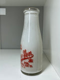 Rare 1960s Vintage Milk Bottle – Wilts Farm Dairy Shop Display Piece