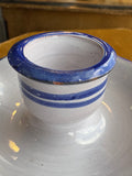 Pair of Vintage Italian Ceramic Chamberstick Candle Holders – Hand Painted