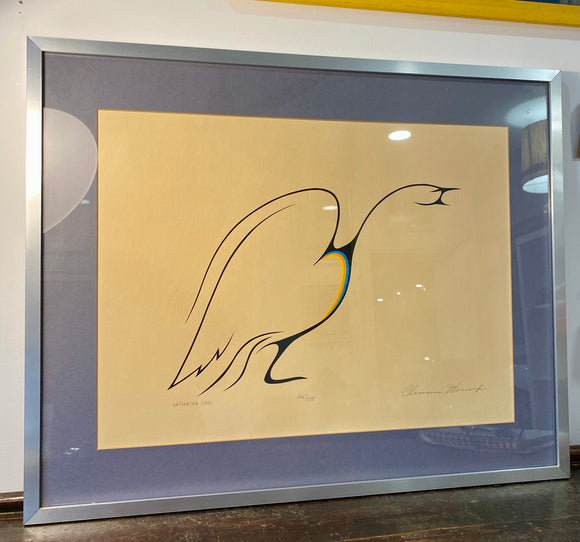 Framed limited edition Clemence Wescoupe print