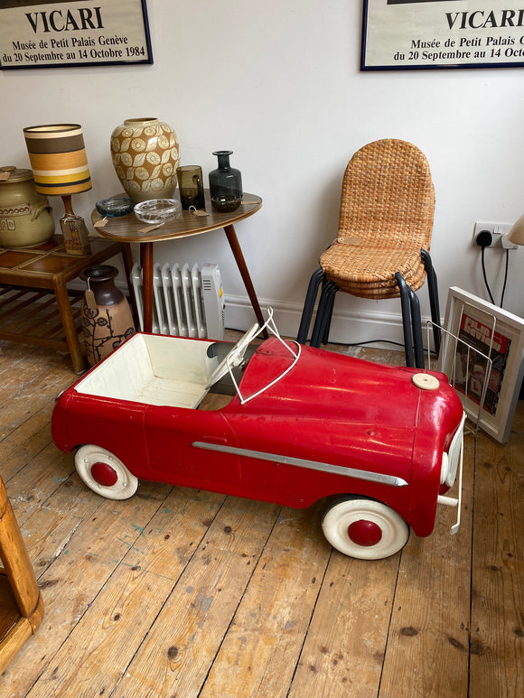 Mid century Tri-ang pedal car