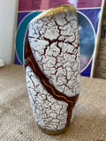 Unusual Mid-Century West German Pottery Vase – Organic Mollusc-Like Shape