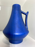 Stylish 1970s West German Jopeko Keramik Pottery Vase – Deep Blue Glaze