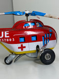 Vintage Japanese tin toy helicopter