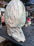 Mid-Century Plaster Maquette Sculpture Head of a Woman
