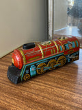 Mid century Japanese tin wind-up train