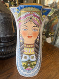 Vintage Handpainted Russian Porcelain Vase – Unique Collectible Decor
