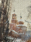 Russian Impressionist School Oil Painting, Signed – Mid 20th Century