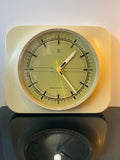 Mid-Century Philips Quartz Wall Clock – 1970s Space Age Design