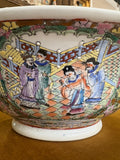 Large 20th Century Chinese Famille Rose Jug and Bowl