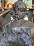 Large Vintage Spelter Figure – After Auguste Moreau