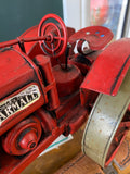 Vintage McCormick-Deering Farmall F-12 Tin Toy Tractor – Fantastic Condition