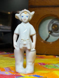 Young Budenovets Boy Figurine – Polonnoe Porcelain, USSR, c.1950s