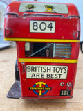 Brimtoy clockwork tin toy London bus