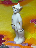 Young Budenovets Boy Figurine – Polonnoe Porcelain, USSR, c.1950s