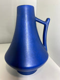 Stylish 1970s West German Jopeko Keramik Pottery Vase – Deep Blue Glaze