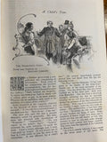 1893 hardback bound volume of six editions of The Strand Magazine