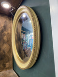 Stunning Art Deco Round Convex Mirror by Atsonea