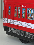 Vintage Ichiko Tin Toy Underground Train – Made in Japan – Collectible 1960s/70s Classic