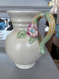 Vintage Clarice Cliff “My Garden” Water Pitcher – Cream – 21cm High