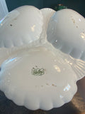 Vintage Shelley dripware trefoil dish