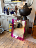 Kartell ‘Only Me’ Mirror by Philippe Starck – Fuchsia, 70 x 50cm