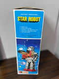 Vintage ‘Robot de l’Espace’ Battery-Operated Toy with Original Box – Made in Hong Kong