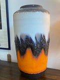 Large 1960s West German Fat Lava Vase by Scheurich – Form 517-38