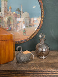 Vintage Art Deco Glass Scent Bottle with Stopper