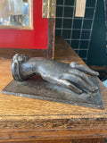 Vintage Cast Iron Lady’s Hand Paperweight – Antique Style Desk Ornament