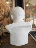 Rear view of Lenin bust, Soviet collectible