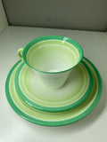 Shelley Harmony 'Regent' trio of cup, saucer and side plate.