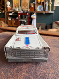 Vintage 1960s Japanese Tinplate Ambulance Toy Car — Made in Japan, Friction Drive, Display Condition