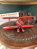 Vintage Metal Biplane Model G-PITZ | Pitts Special Aerobatic Aircraft Collectible