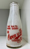 Old shop display milk bottle