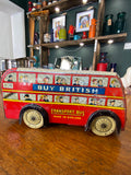 Brimtoy clockwork tin toy London bus