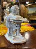 Vintage Lomonosov Porcelain Figurine – Pushkin at His Writing Desk