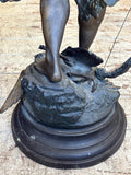 Large Vintage Spelter Figure – After Auguste Moreau