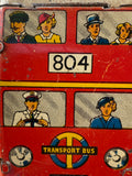 Brimtoy clockwork tin toy London bus