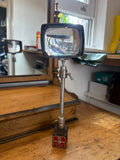 1960s Vintage Combined Optical Industries Magnifying Lens mounted on Eclipse Cat. No. 903 Magnetic Base