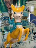 Vintage Babycham Fawn Advertising Display – Plastic POS Figure