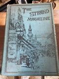 1893 hardback bound volume of six editions of The Strand Magazine