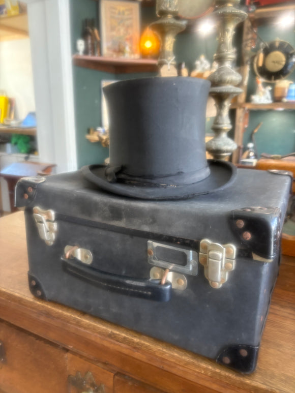 Vintage Silk Top Hat by G.A. Dunn & Co – Small Size with Original Hat Box